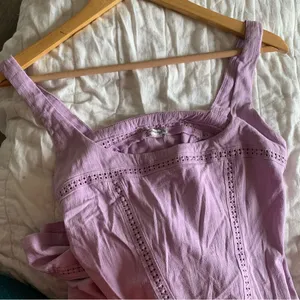 ☀️ Mauve Free people intimates body-con fit and flare mini dress thumbnail 4