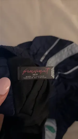 Blue Free People Movement Shorts thumbnail 4