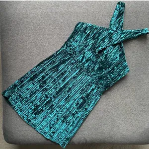 NWT NBD by Revolve Abriel Mini Dress in Teal Green Medium thumbnail 2