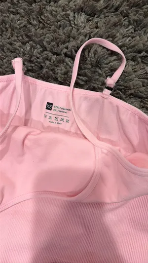 pink bodysuit Size XS thumbnail 2