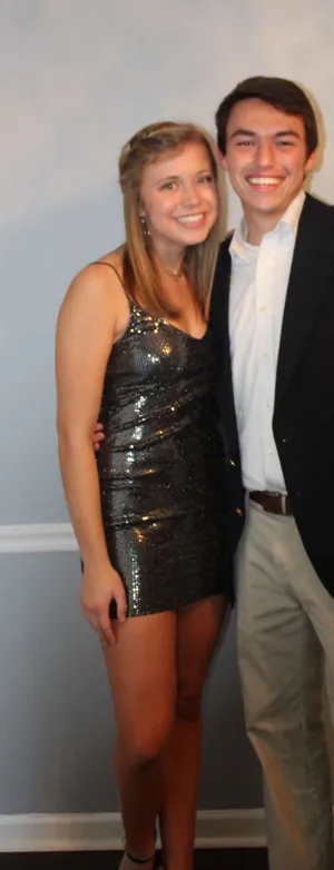 H&M Sparkly Mini Dress thumbnail 3