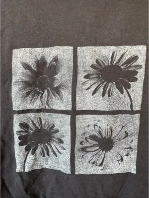 AE Aerie Vintage T-Shirt American Eagle Smoked Gray M thumbnail 4