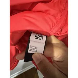 Women's The North Face Quilted Jacket Red Sz M‎ thumbnail 8