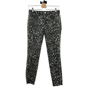 Driftwood Jackie Grey Cheetah Print‎ Jeans Size 26 thumbnail 3