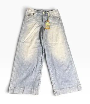 JAG Jeans Chloe High Rise Wide Leg Cropped Jeans Blue Size 6/28 new with Tags thumbnail 1