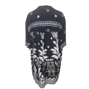 Asos Black and White Floral Print Mini Skirt Dress NWOT Size 6 Floral Mini Dress thumbnail 2