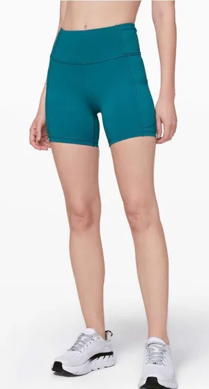 Lululemon Fast and Free Short 6 inch in Cyprus thumbnail 1