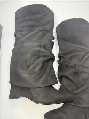 Nine West Women's Amazin Pointy Toe Slouchy Knee High Boots Size 6M thumbnail 4
