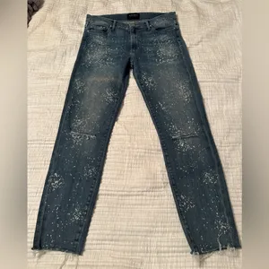 Black Orchid Noah Ankle Fray Jeans - Size 28 thumbnail 4
