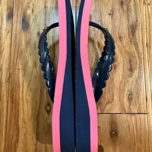 Kate Spade Flip Flop Womens Size 8M Blue‎ Foam Slip on Wedge Thong Malta Pink thumbnail 4