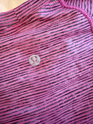 Lululemon Swiftly Tech Short Sleeve Striped Top 4 thumbnail 2