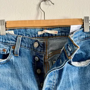 Levi’s Wedgie Blue Denim Jeans thumbnail 3