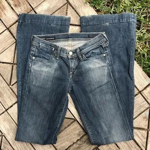 CofH Picasso #080 Full Leg Flare Jeans Size 25 thumbnail 1
