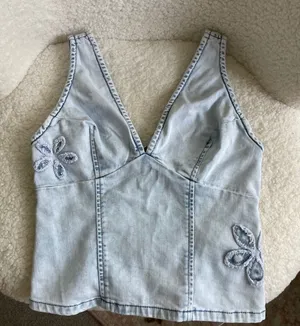 Altar'd State Denim Top thumbnail 1