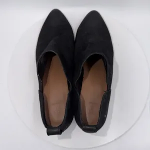 Frye Rowen‎ Slip-On Cutout Nubuck Leather Ankle Boots Women's Size 8.5 thumbnail 6