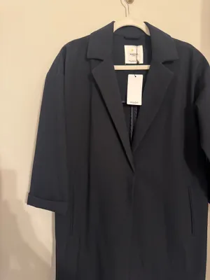 NWT Mango Collared Overcoat thumbnail 5