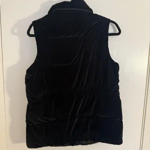 Athleta Black Quilted Vest Womens Small thumbnail 6