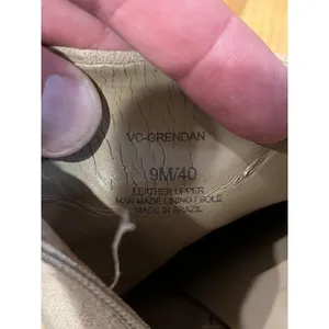 Vince Camuto Boots Womens Size 9 Beige Suede Ankle Block Heel Booties VC-GRENDAN thumbnail 13