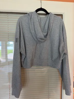 Alo Muse Hoodie Athletic Heather Grey thumbnail 5
