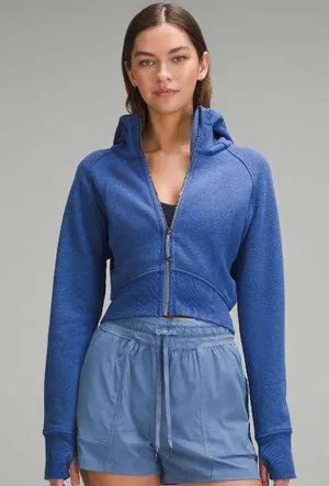 Scuba Full-Zip Cropped Lululemon thumbnail 1