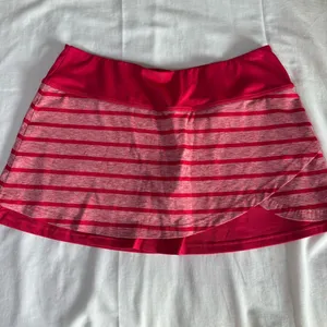 Bolle Pull On Tennis Golf Pickleball Women Skort Skirt w/ Shorts Size Large Pink thumbnail 1