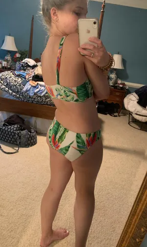 Jessica Simpson Patterned Bikini Set thumbnail 3
