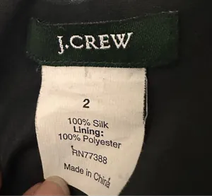 Black Silk Fit & Flare Dress J.crew (2) thumbnail 5