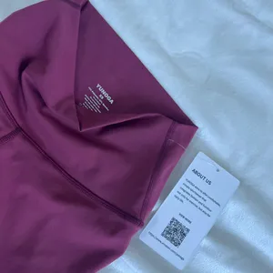 YUNOGA‎ Burgundy Yoga Leggings Size XS thumbnail 5