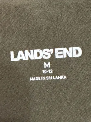 Lands End Women’s Starfish Mid Rise Pull On Crop Pants Size Medium (10-12) thumbnail 6