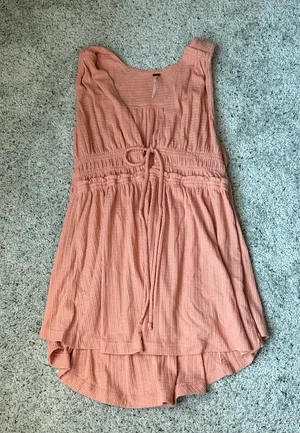 Free People Beach Bound Plunging Neckline Blouse thumbnail 3
