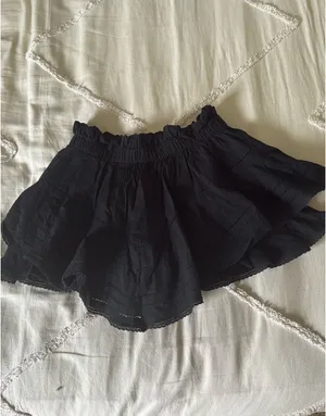 Black Aerie Skirt Ruffle thumbnail 3