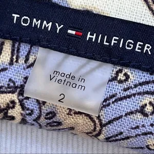 Tommy Hilfiger Neutral Floral Linen Sleeveless dress NWT 2 thumbnail 6