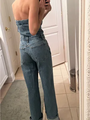 Abercrombie Denim Jumpsuit thumbnail 3