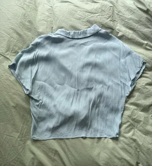 Aritzia Wilfred Tie Front Blouse thumbnail 3