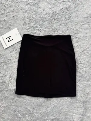 Naked Wardrobe Scoop Waist Mini Skirt Black XS thumbnail 5