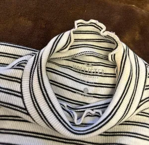 Striped Turtle Neck Long Sleeve thumbnail 3