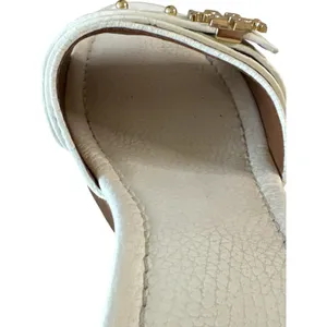 Tory Burch Elina Platform Wedge Ivory‎ Gold 9 thumbnail 7