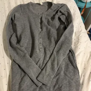 Free People Gray Long Sleeve thumbnail 1