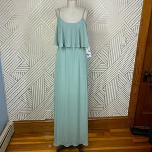 Show‎ Me Your Mumu Caitlin Maxi Dress Dusty Mint thumbnail 3