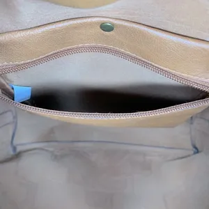 Bohemian Brown‎ Vegan Leather Hobo Shoulder Bag thumbnail 11