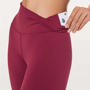 Lululemon Wunder Under Hi-Rise Tight 28” in Ruby Wine thumbnail 3