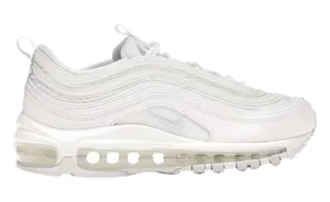 NIKE Air Max 97 white lace up shoes sneakers women’s 7.5 thumbnail 1