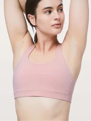 lululemon Invigorate Bra Women’s Size 6 Faint Coral Light Pink Racerback thumbnail 8