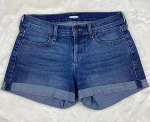 Old Navy Stretch Denim Cuffed Shorts‎ thumbnail 1