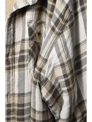 Wrangler Authentics Plaid Sherpa Lined Flannel Shirt Jacket Men's 3XL thumbnail 4