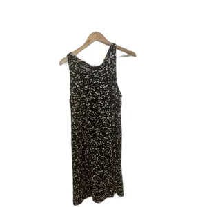 Old Navy Cece Black White floral Size Large thumbnail 4
