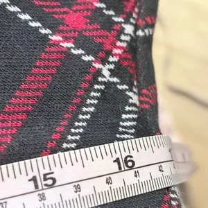 Free People Plaid A-Line Mini Skirt Red & Black Size Large NWT thumbnail 5
