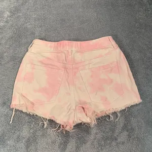 PacSun high rise festival Pink Tie-Dye Jean Shorts thumbnail 8