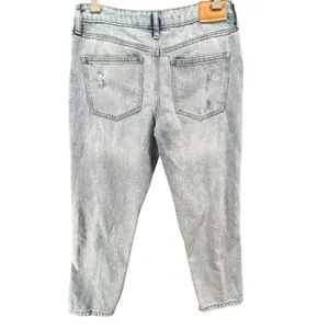 Anthropologie Avec Les‎ Filles Jeans Womens 27 Blue Distressed High Waist Denim thumbnail 5