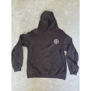PuraVida Gray Hoodie Hooded Logo Sweatshirt Women's‎ M thumbnail 2